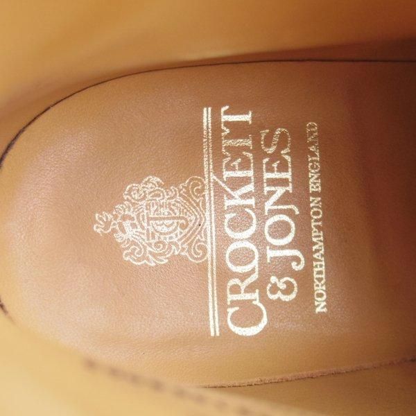 極上★クロケット&ジョーンズ 6.5E【同系モデル定価￥122,100-★CAMBERLEY 2/ダイナイトソール】348ラスト/黒/Crockett&Jones★l588