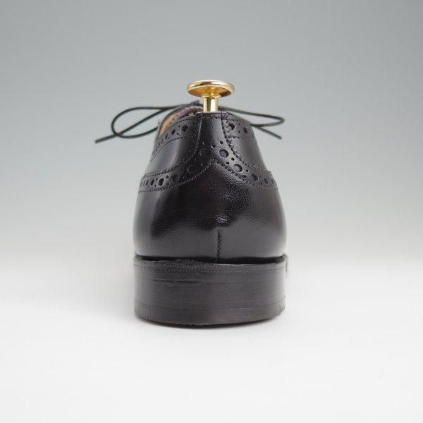 美品★チャーチ 70G/UK7【定価￥176,000-★ディプロマット/DIPLOMAT】173ラスト/セミブローグ/カーフ/黒/メンズ/Church's★l592