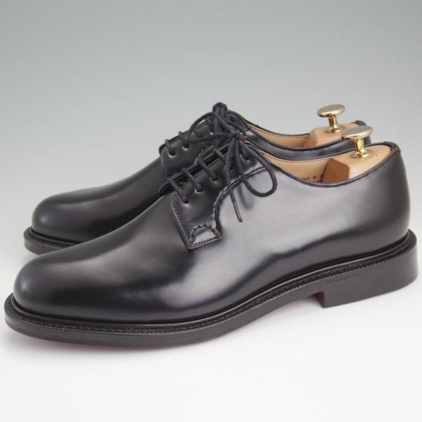 未使用★チャーチ 70G/UK7【定価￥181,500-★シャノン/SHANNON】103ラスト/プレーントゥ/黒/メンズ/Church's★l593