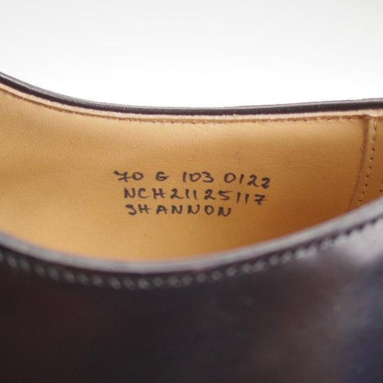 未使用★チャーチ 70G/UK7【定価￥181,500-★シャノン/SHANNON】103ラスト/プレーントゥ/黒/メンズ/Church's★l593