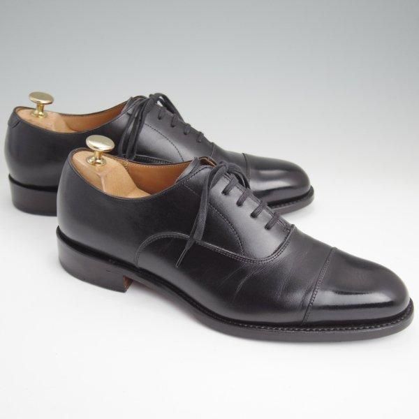 極上★シェットランドフォックス SIZE 6.5【定価￥46,200-★ドレイトン/100F】ストレートチップ/カーフ/黒/メンズ/SHETLAND FOX★l595