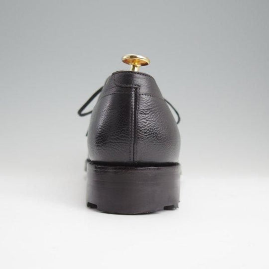 極美品★三陽山長 SIZE 8.5【定価￥88,000-★兼三郎/R2021/リッジウェイソール】Uチップ/黒/シボ革/KENZABURO/Sanyo Yamacho★l596