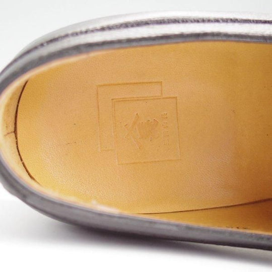 極美品★三陽山長 SIZE 8.5【定価￥88,000-★兼三郎/R2021/リッジウェイソール】Uチップ/黒/シボ革/KENZABURO/Sanyo Yamacho★l596