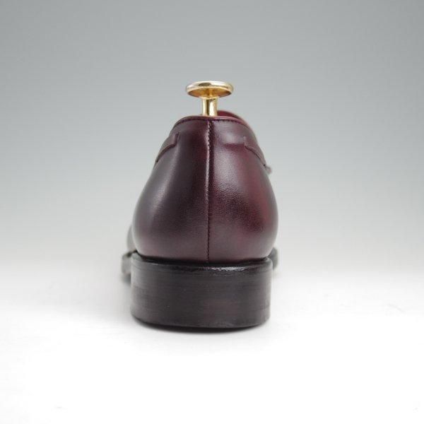 極美品★TLB Mallorca/ティーエルビー SIZE 7.5【定価￥66,000-★ミュージアムカーフ仕様/LANCASTER】タッセルローファー/赤茶★l597