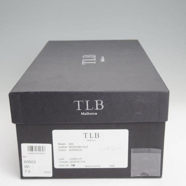 極美品★TLB Mallorca/ティーエルビー SIZE 7.5【定価￥66,000-★ミュージアムカーフ仕様/LANCASTER】タッセルローファー/赤茶★l597