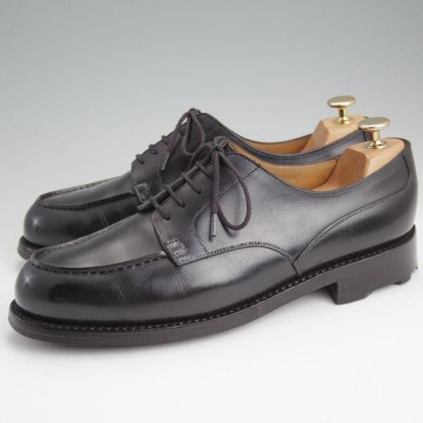 極上★J.M.ウエストン 8D【現行定価￥168,300-★ロシアンカーフ仕様/ゴルフ/GOLF】641/31ラスト/Uチップ/黒/Weston/ウェストン★l598