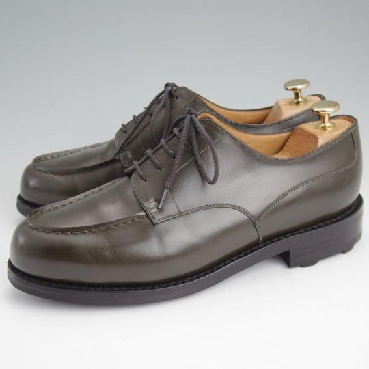 極上★J.M.ウエストン 7.5E【定価￥168,300-★ゴルフ/GOLF/ハンターグリーン】641/31ラスト/Uチップ/カーフ/Weston/ウェストン★l599