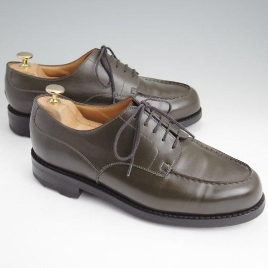 極上★J.M.ウエストン 7.5E【定価￥168,300-★ゴルフ/GOLF/ハンターグリーン】641/31ラスト/Uチップ/カーフ/Weston/ウェストン★l599