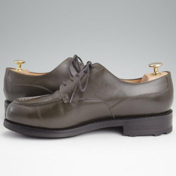 極上★J.M.ウエストン 7.5E【定価￥168,300-★ゴルフ/GOLF/ハンターグリーン】641/31ラスト/Uチップ/カーフ/Weston/ウェストン★l599
