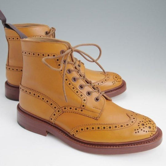 未使用★トリッカーズ SIZE 8【定価￥132,000-★STOW/エイコンアンティーク】5634/ストウ/カントリーブーツ/薄茶/メンズ/Tricker's★l602