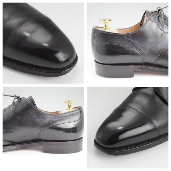 ★(英)チーニー 7F【貴重★(英)ポールスミス別注/3888ラスト】ストレートチップ/カーフ/黒/メンズ/Paul smith/CHEANEY★l606