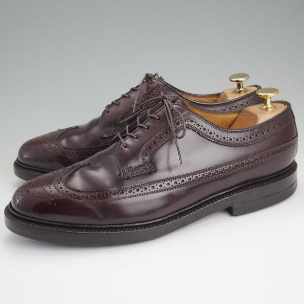 ★(米)フローシャイム 8E【コードバン仕様★インペリアル/Kenmoor/ケンムール】ロングウイング/赤茶/メンズ/Florsheim★l607