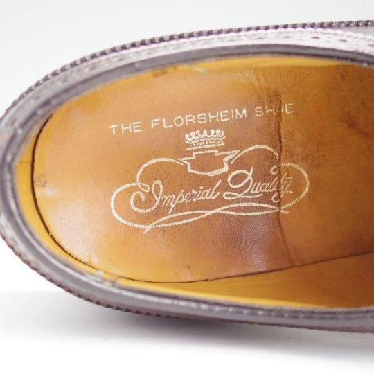 ★(米)フローシャイム 8E【コードバン仕様★インペリアル/Kenmoor/ケンムール】ロングウイング/赤茶/メンズ/Florsheim★l607