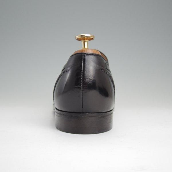 極上★クロケット&ジョーンズ 8F【貴重★(英)ニュー&リングウッド別注/New&Lingwood】タッセルローファー/黒/Crockett&Jones★l609