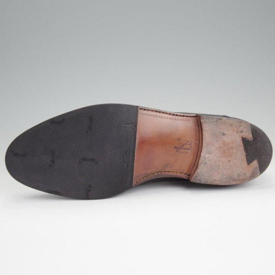 極上★クロケット&ジョーンズ 8F【貴重★(英)ニュー&リングウッド別注/New&Lingwood】タッセルローファー/黒/Crockett&Jones★l609