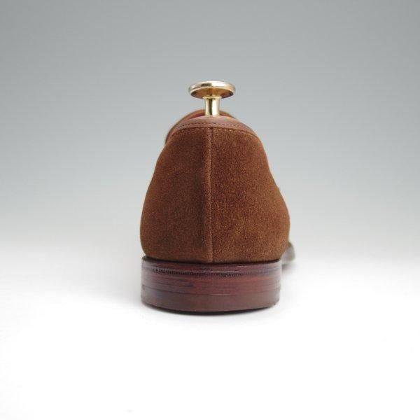 極美品★クロケット&ジョーンズ 6.5E【定価￥74,800-★RICHMOND/リッチモンド】314ラスト/コインローファー/茶/Crockett&Jones★l617