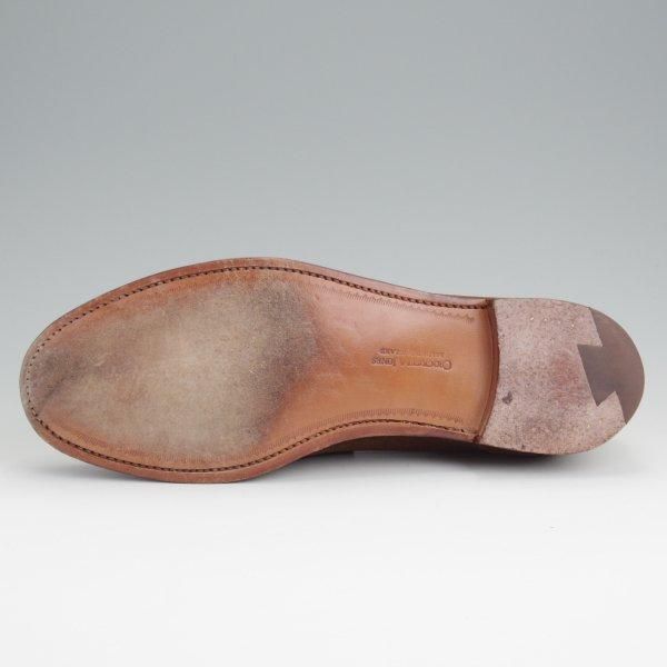極美品★クロケット&ジョーンズ 6.5E【定価￥74,800-★RICHMOND/リッチモンド】314ラスト/コインローファー/茶/Crockett&Jones★l617