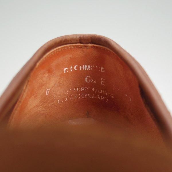 極美品★クロケット&ジョーンズ 6.5E【定価￥74,800-★RICHMOND/リッチモンド】314ラスト/コインローファー/茶/Crockett&Jones★l617