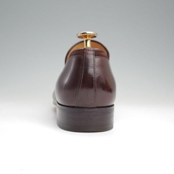 ★(伊)タニノクリスチー SIZE 5.5【定価10万円以上★コンビ仕様/タッセルローファー】カーフ×スエード/濃茶/メンズ/TANINO CRISCI★l622