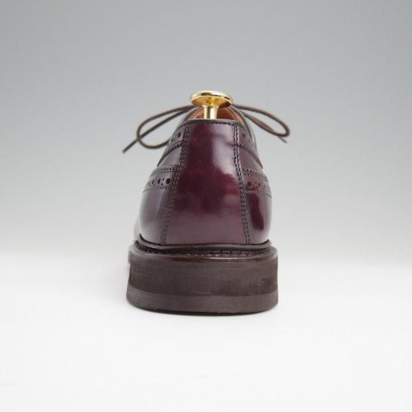 美品★(スペイン製)Berwick/バーウィック SIZE 6【合計定価￥40,700-★純正シューツリー付き/ロングウイング】ROISレザー/赤茶★l624