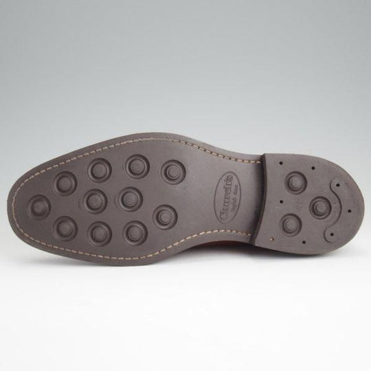 極上★チャーチ 75F/UK7.5【定価￥198,000-★ダイナイトソール仕様/GRAFTON R】グラフトン/173ラスト/フルブローグ/茶/Church's★l625