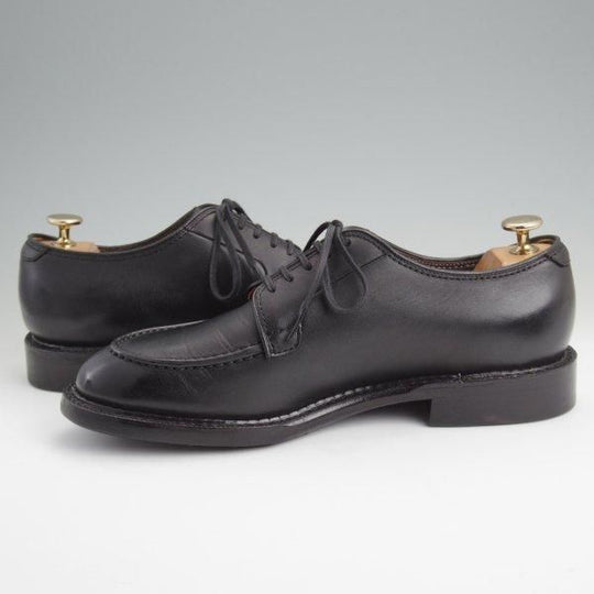 極美品★(浅草)The Ruttshoes &Co./ラッドシューズ 7.5D【貴重★雨の日特化型のRIDLEY/ウォータープルーフ】WOOD JUMAR/Vチップ/黒★l626