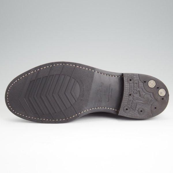 極美品★(浅草)The Ruttshoes &Co./ラッドシューズ 7.5D【貴重★雨の日特化型のRIDLEY/ウォータープルーフ】WOOD JUMAR/Vチップ/黒★l626