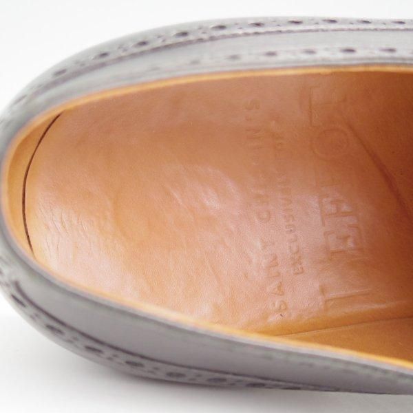 美品★(東欧)サンクリスピン 9F【定価1,435ユーロ(23万円程度)★純正ツリー付/ハンドソーンウェルテッド製法】黒/Saint Crispin's★l627