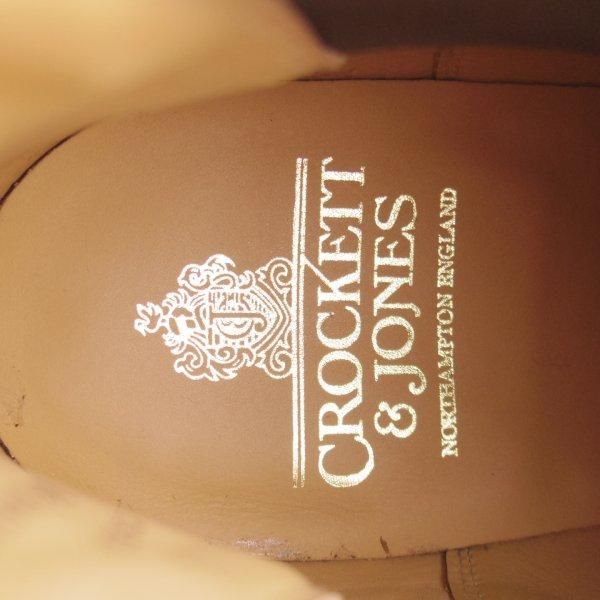 極美品★クロケット&ジョーンズ 8.5E【定価￥121,000-★サイドゴアブーツ/CHELSEA 8】CITYソール/カーフ/黒/メンズ/Crockett&Jones★l629