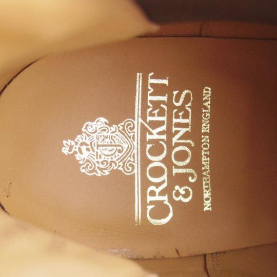 極美品★クロケット&ジョーンズ 8.5E【定価￥121,000-★サイドゴアブーツ/CHELSEA 8】CITYソール/カーフ/黒/メンズ/Crockett&Jones★l629