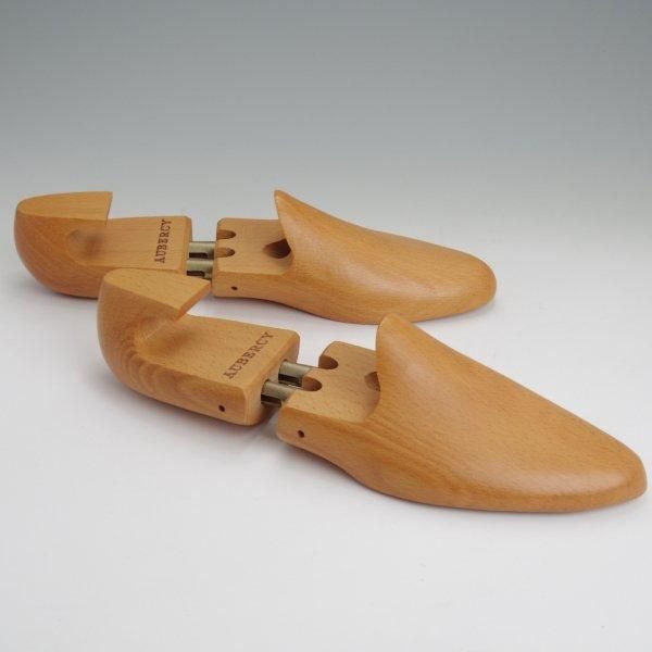 美品★(仏)オーベルシー SIZE 40【貴重★純正シューツリー】木製シューキーパー/メンズ/AUBBERCY★l635