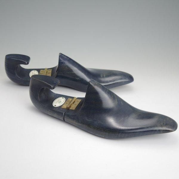 美品★(英)アンソニー・クレバリー SIZE 8【貴重★純正シューツリー/ヒンジ式】木製シューキーパー/メンズ/ANTHONY CLEVERLEY★l638