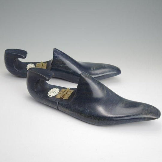 美品★(英)アンソニー・クレバリー SIZE 8【貴重★純正シューツリー/ヒンジ式】木製シューキーパー/メンズ/ANTHONY CLEVERLEY★l638