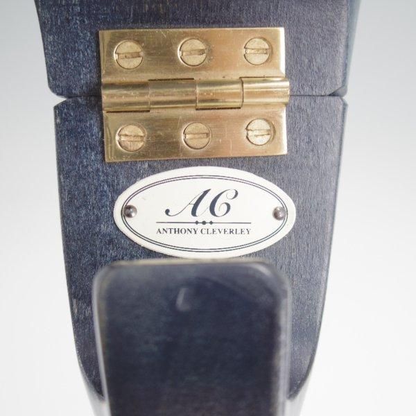 美品★(英)アンソニー・クレバリー SIZE 8【貴重★純正シューツリー/ヒンジ式】木製シューキーパー/メンズ/ANTHONY CLEVERLEY★l638