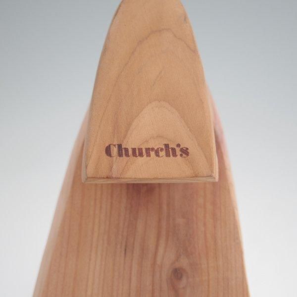 極上★チャーチ SIZE 7【定価￥26,400-★純正シューツリー/WESSEX】木製シューキーパー/メンズ/Church's★l642