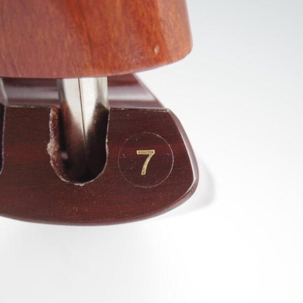 美品★ユニオンワークス SIZE 7【定価￥14,300-★(英)DASCO社製/ダンケルマン(Knightbridge)】ライム/木製シューツリー/UNION WORKS★l647