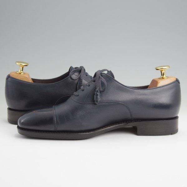 極上★(スペイン製)CARMINA/カルミナ(レディース) SIZE 4【合計定価￥79,970-★純正シューツリー付き/ストレートチップ】1922/紺★l653