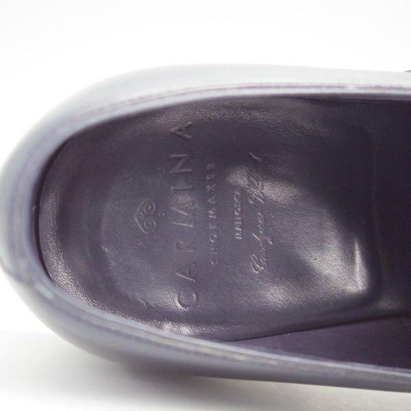 極上★(スペイン製)CARMINA/カルミナ(レディース) SIZE 4【合計定価￥79,970-★純正シューツリー付き/ストレートチップ】1922/紺★l653
