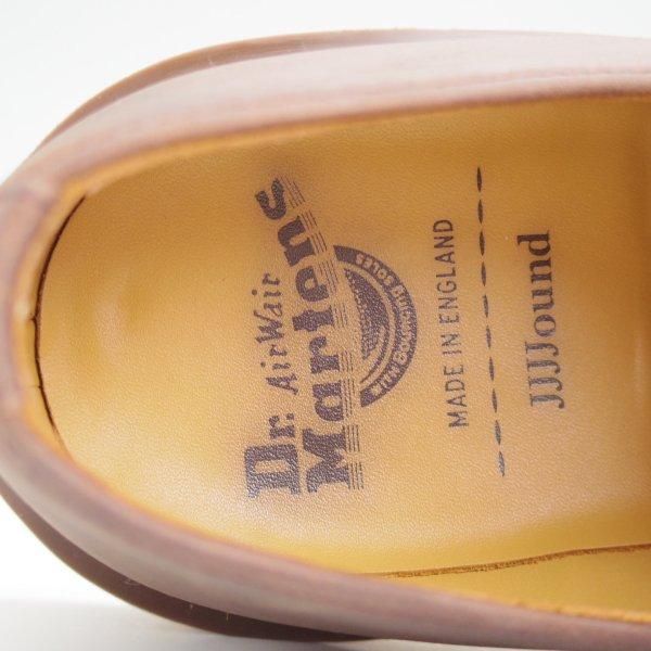 ほぼ試着程度★(英国製)Dr.Martens/ドクターマーチン SIZE 7【貴重★JJJJOUND(ジョウンド)別注/CRAZY HORSE】プレーントゥ/濃茶★l655