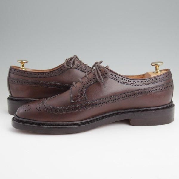 未使用★FUGASHIN/フウガシン SIZE 7【定価￥42,900-★ロングウイング/EARLY-TIMES】カーフ/濃茶/メンズ/FUGASHIN★l656