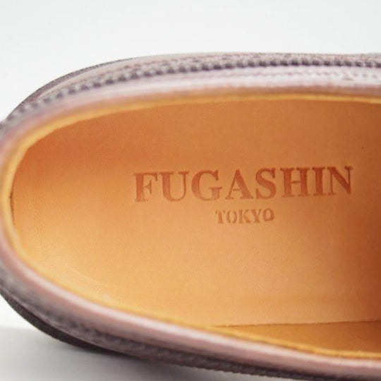 未使用★FUGASHIN/フウガシン SIZE 7【定価￥42,900-★ロングウイング/EARLY-TIMES】カーフ/濃茶/メンズ/FUGASHIN★l656