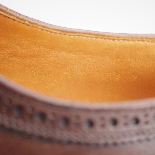 未使用★FUGASHIN/フウガシン SIZE 7【定価￥42,900-★ロングウイング/EARLY-TIMES】カーフ/濃茶/メンズ/FUGASHIN★l656