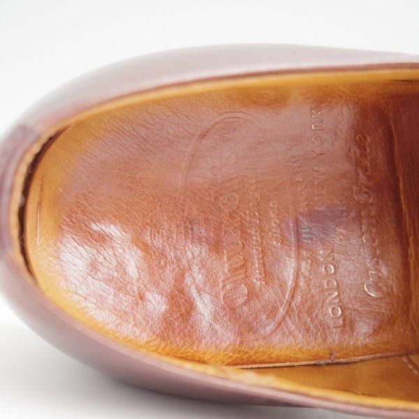 極上★チャーチ 80F/UK8【旧チャーチ★73ラスト/パンチドキャップトゥ】3都市ロゴ/カーフ/濃茶/メンズ/Church's★l661