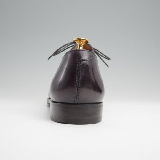 美品★(仏)ベルルッティ SIZE 9【貴重★タトゥ・コレクション/黒〜パープル系パティーヌ】ホールカット/ヴェネチアレザー/Berluti★l664