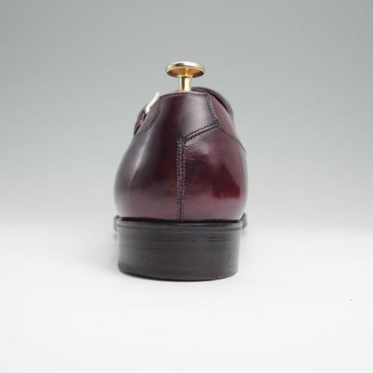 美品★(英)ガジアーノ&ガーリング 9E【定価￥264,000-★OAKHAM/ダブルモンク/DG70ラスト】カーフ/赤茶/メンズ/GAZIANO&GIRLING★l666