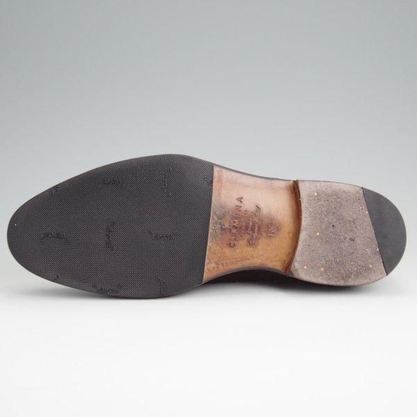 極上★(スペイン製)CARMINA/カルミナ SIZE 6.5【定価￥89,100-★タッセルローファー/80215】UETAMラスト/スエード/濃茶/メンズ★l670