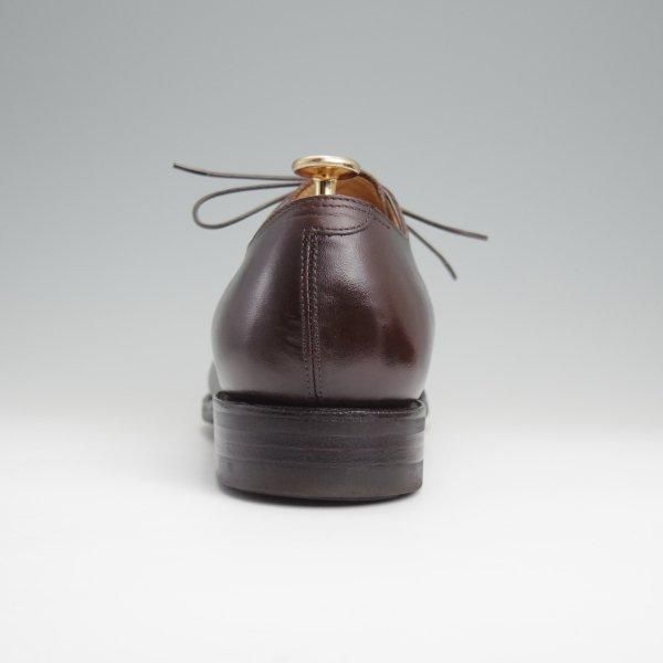美品★(浅草)RENDO/レンド SIZE 7.5【定価￥68,200-★ダイナイトソール仕様/パンチドキャップトゥ】7702D/カーフ/濃茶/メンズ★l671
