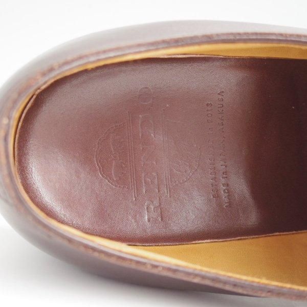 美品★(浅草)RENDO/レンド SIZE 7.5【定価￥68,200-★ダイナイトソール仕様/パンチドキャップトゥ】7702D/カーフ/濃茶/メンズ★l671