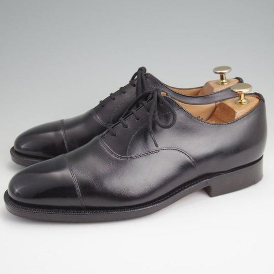 極美品★チャーチ 65F/UK6.5【定価￥176,000-★コンサル/CONSUL】173ラスト/ストレートチップ/カーフ/黒/メンズ/Church's★l673