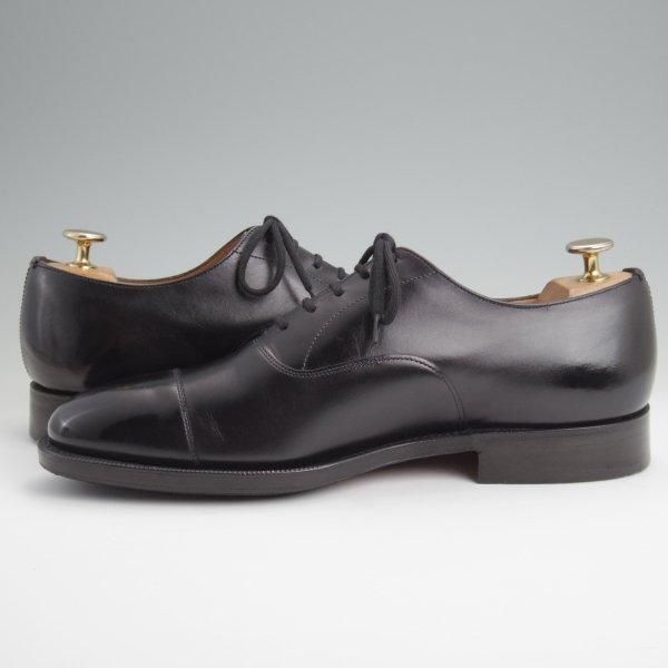 極美品★チャーチ 65F/UK6.5【定価￥176,000-★コンサル/CONSUL】173ラスト/ストレートチップ/カーフ/黒/メンズ/Church's★l673